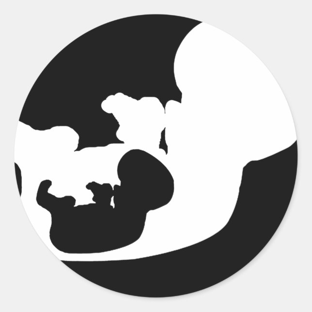 Foetus in Fetu Productions logo stickers (20) (Front)
