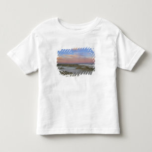 Fog from the Little Missouri River hangs in the Toddler T-Shirt