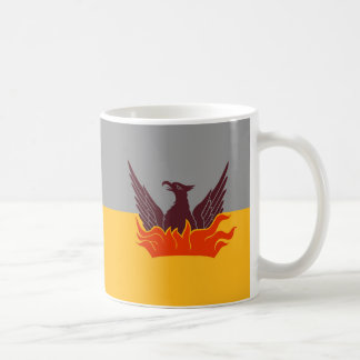 Fog & Gold Flag Much - Gold Top & Fog Top Coffee Mug