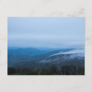 Fog in Shenandoah National Park, Virginia Postcard