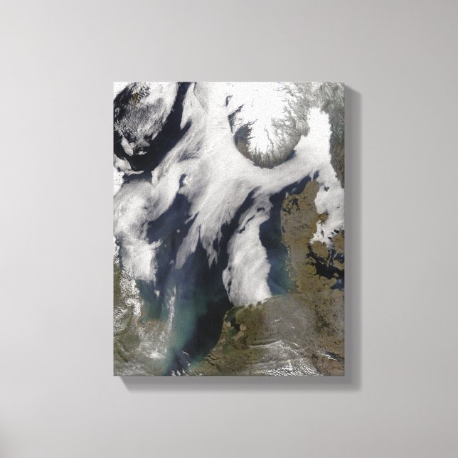 Fog in the North Sea Canvas Print (Front)