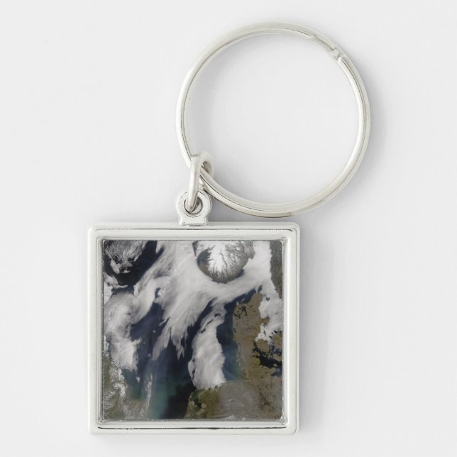 Fog in the North Sea Key Ring (Front)