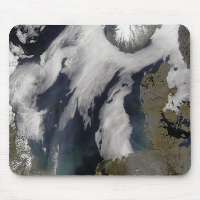 Fog in the North Sea Mouse Mat (Front)