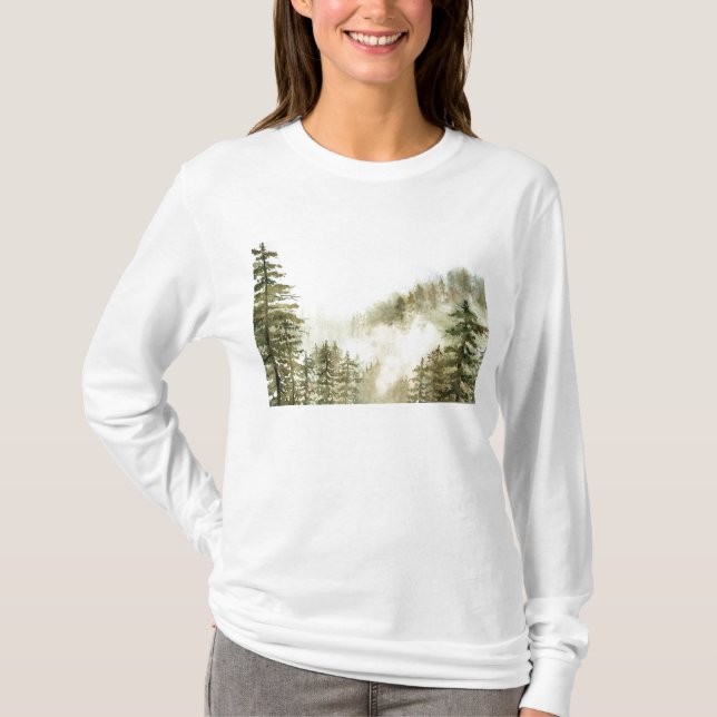 Fog in the Trees T-Shirt (Front)