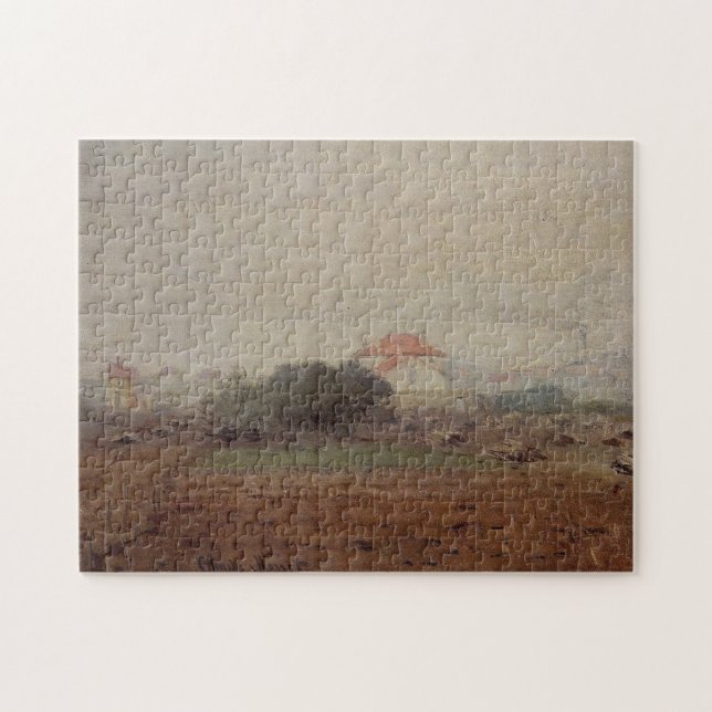 Fog Monet Fine Art Jigsaw Puzzle (Horizontal)