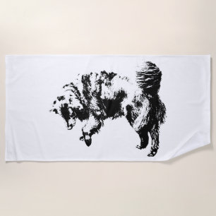 Fog-Morning Reverie Beach Towel