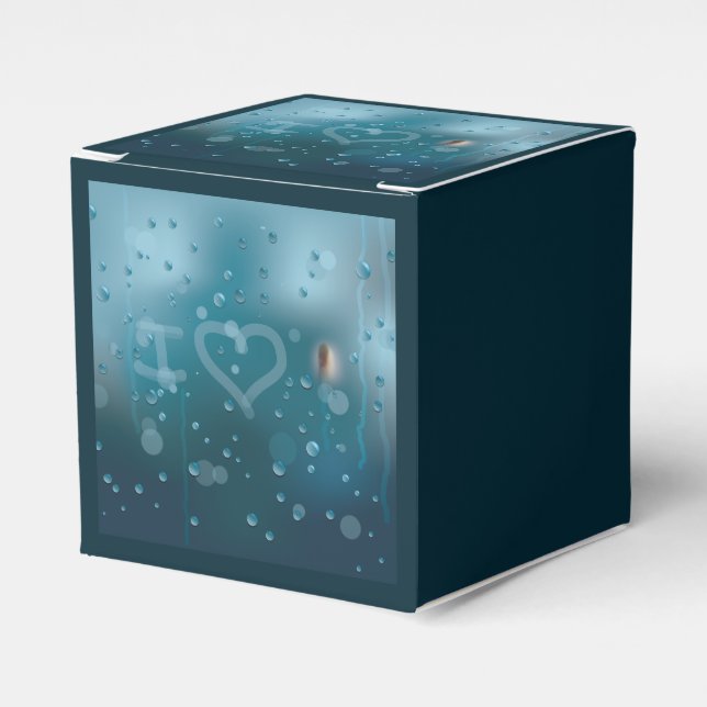 Fog of Love Favor Box (Front Side)