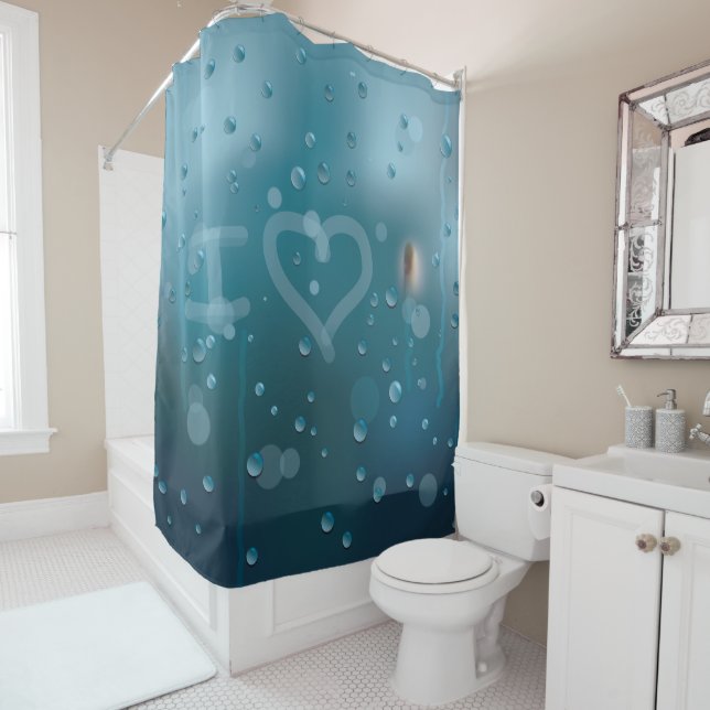 Fog of Love  Shower Curtain (In Situ)