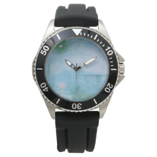 Fog on the Thames (by Claude Monet) Watch