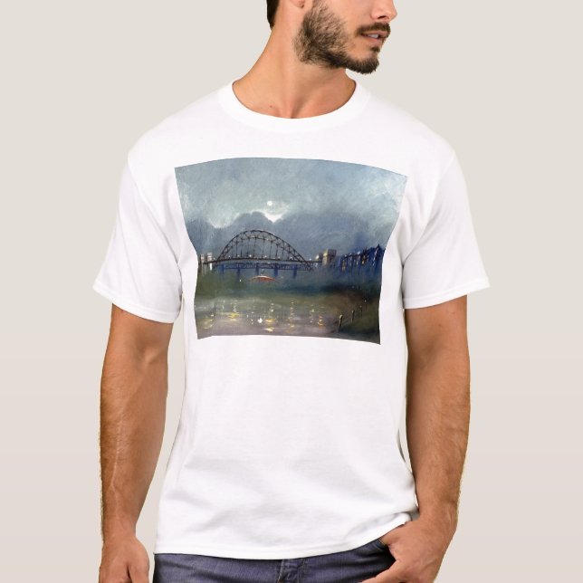 Fog On The Tyne Adult Tee Shirt (Front)