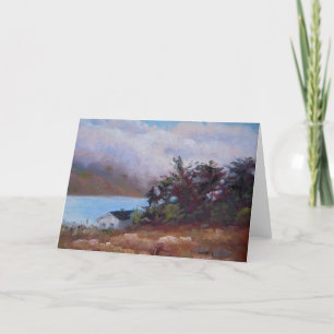 Fog Over Crystal Springs Greeting Card. Card