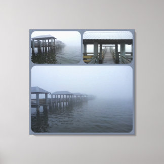 Fog Rolling In 2 Landscape Canvas Print