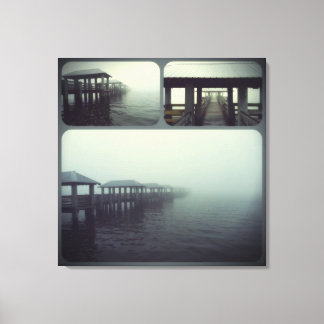 "Fog Rolling In" Landscape Canvas Print