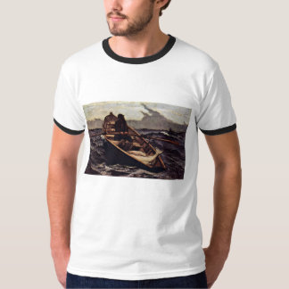 Fog Warning (The Fog Warning) By Homer Winslow T-Shirt