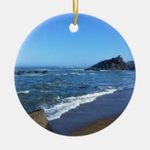 Fogarty Creek, Oregon Ceramic Tree Decoration