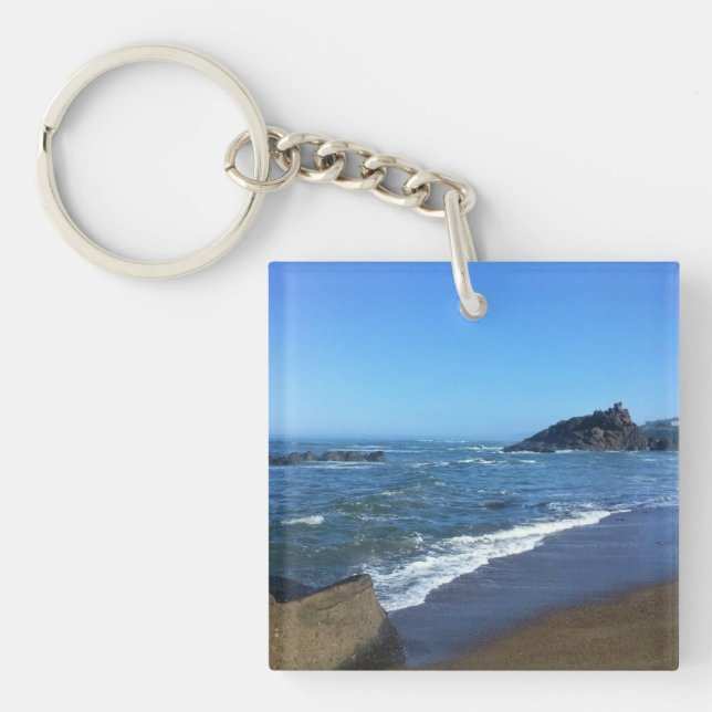 Fogarty Creek, Oregon Key Ring (Front)