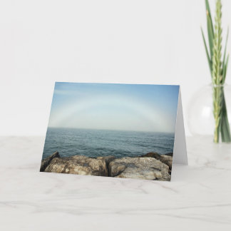 Fogbow 7 x 5 Folded Greeting Card - blank