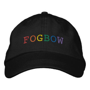 Fogbow Word Embroidered Hat