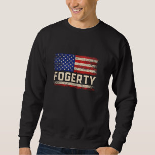Fogerty Last Name Shirt Fogerty Name American Flag