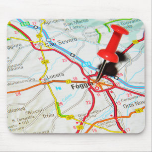 Foggia, Italy Mouse Mat