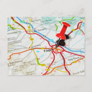 Foggia, Italy Postcard