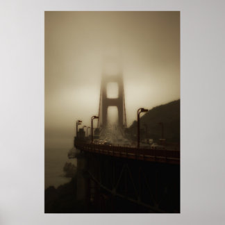 Foggy Across the Bay Poster