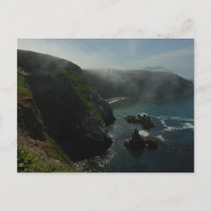 Foggy Anacapa Island at Channel Islands Postcard