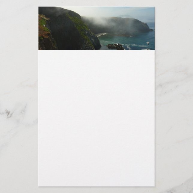 Foggy Anacapa Island at Channel Islands Stationery (Front)