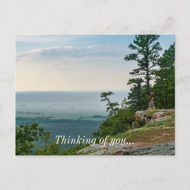 Foggy At Petit Jean Postcard (Front)