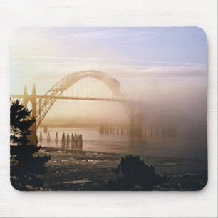 Foggy Bridge Mouse Mat