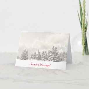 Foggy Christmas Eve Card