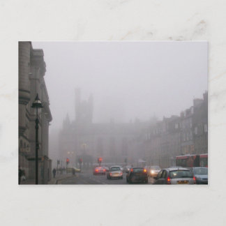 Foggy City Centre Postcard