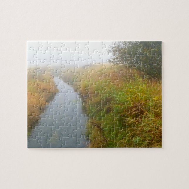 Foggy creek 2 jigsaw puzzle (Horizontal)
