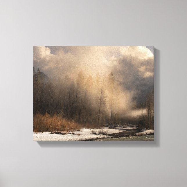 Foggy Day #2 Canvas Print (Front)