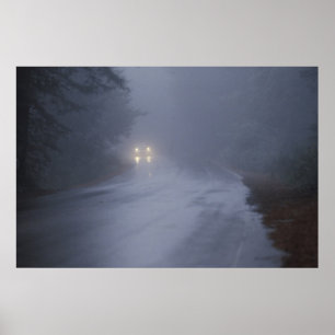 Foggy drive poster