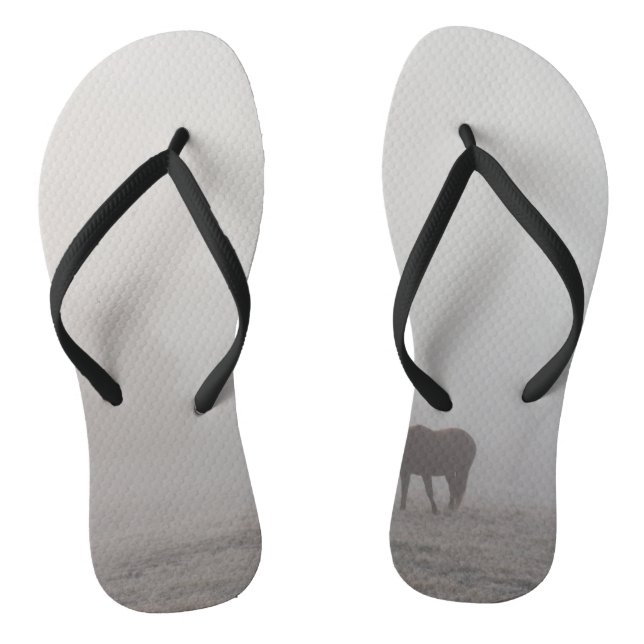 Foggy Grazing Flip Flops (Footbed)
