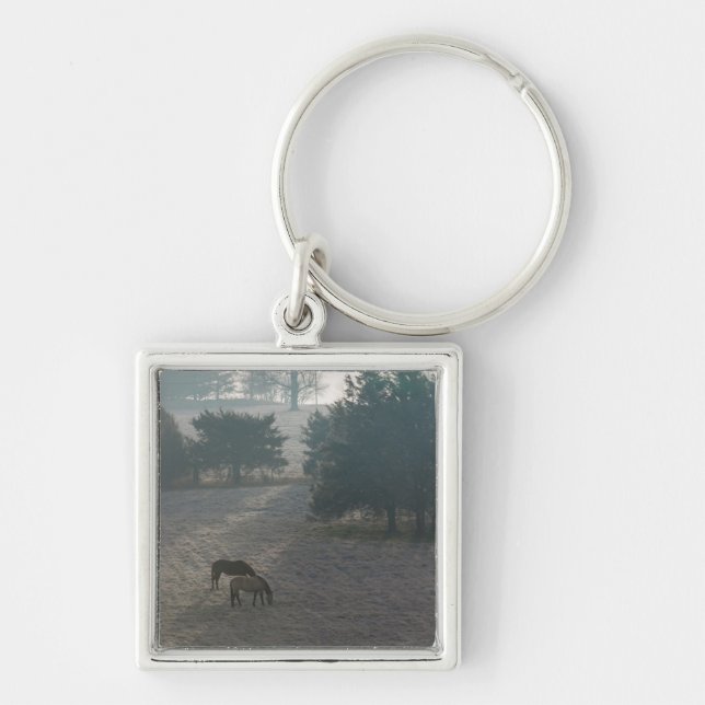 Foggy Grazing Key Ring (Front)