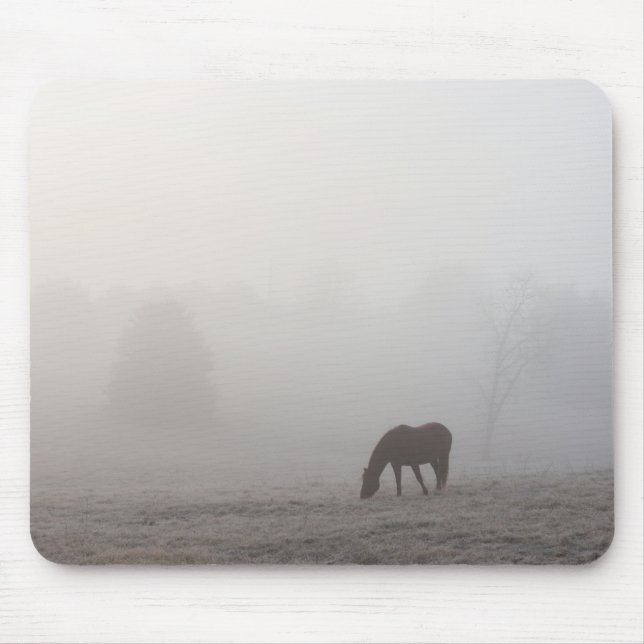 Foggy Grazing Mouse Mat (Front)