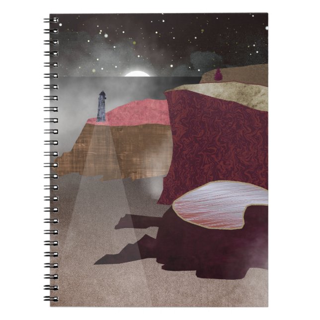 Foggy Lighthouse Notebook (Front)