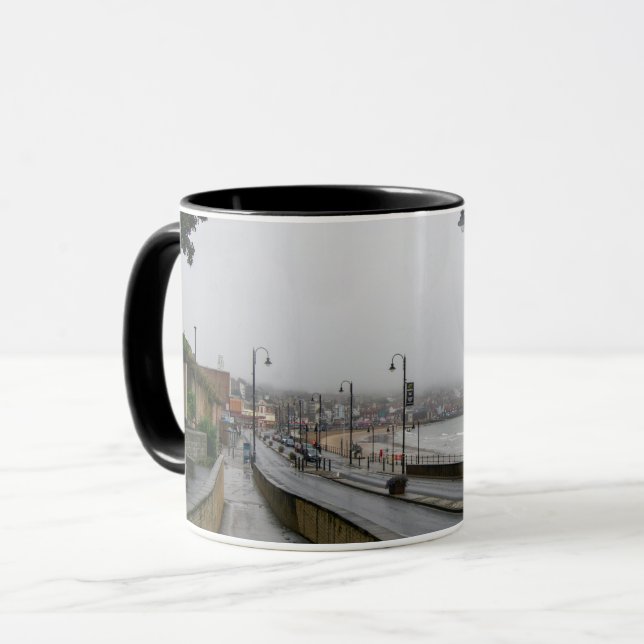 Foggy Morning at Scarborough Mug (Front Left)
