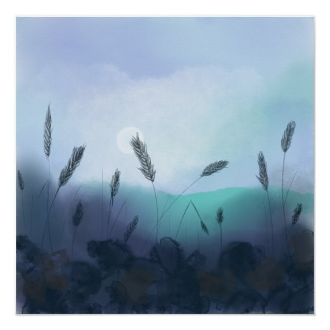Foggy morning  poster (Front)