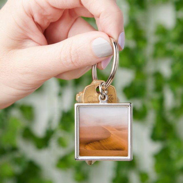 Foggy Namib Desert Key Ring (Hand)