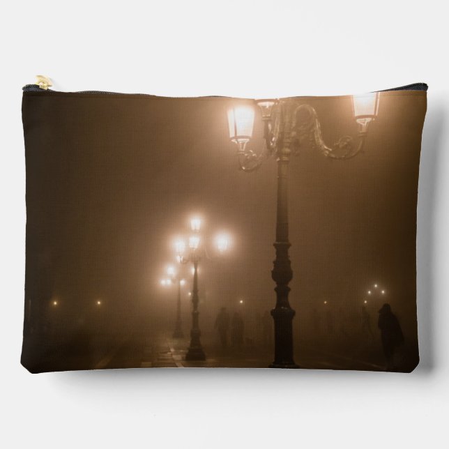 Foggy Piazza San Marco, Venice Accessory Pouch (Front)
