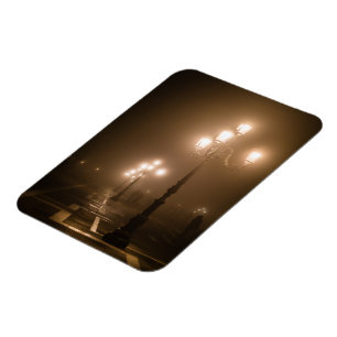 Foggy Piazza San Marco, Venice Magnet