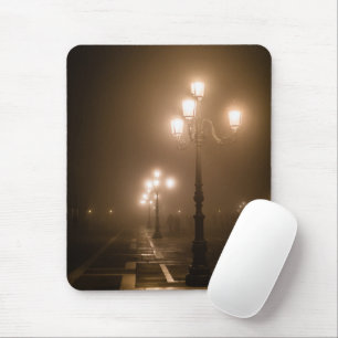 Foggy Piazza San Marco, Venice Mouse Mat