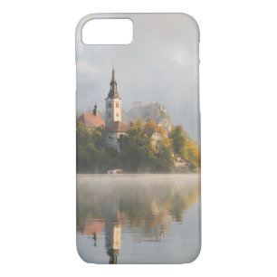 Foggy sunrise Lake Bled iPhone 7 case