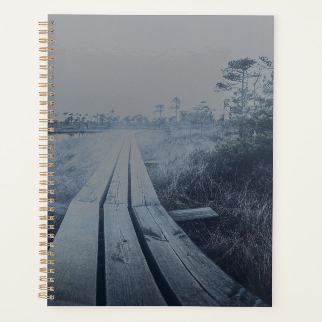 Foggy swamp landscape planner (Front)