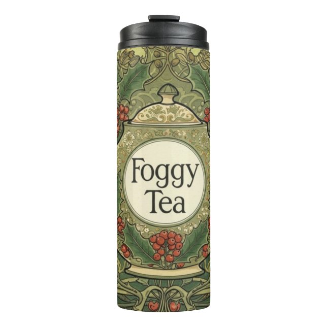 Foggy Tea Thermal Tumbler (Front)