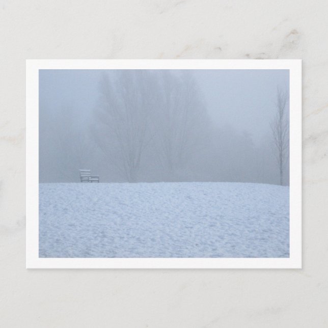 Foggy winter postcard (Front)