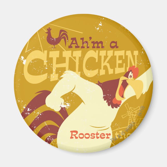 Foghorn Ah'm a chicken Magnet (Front)
